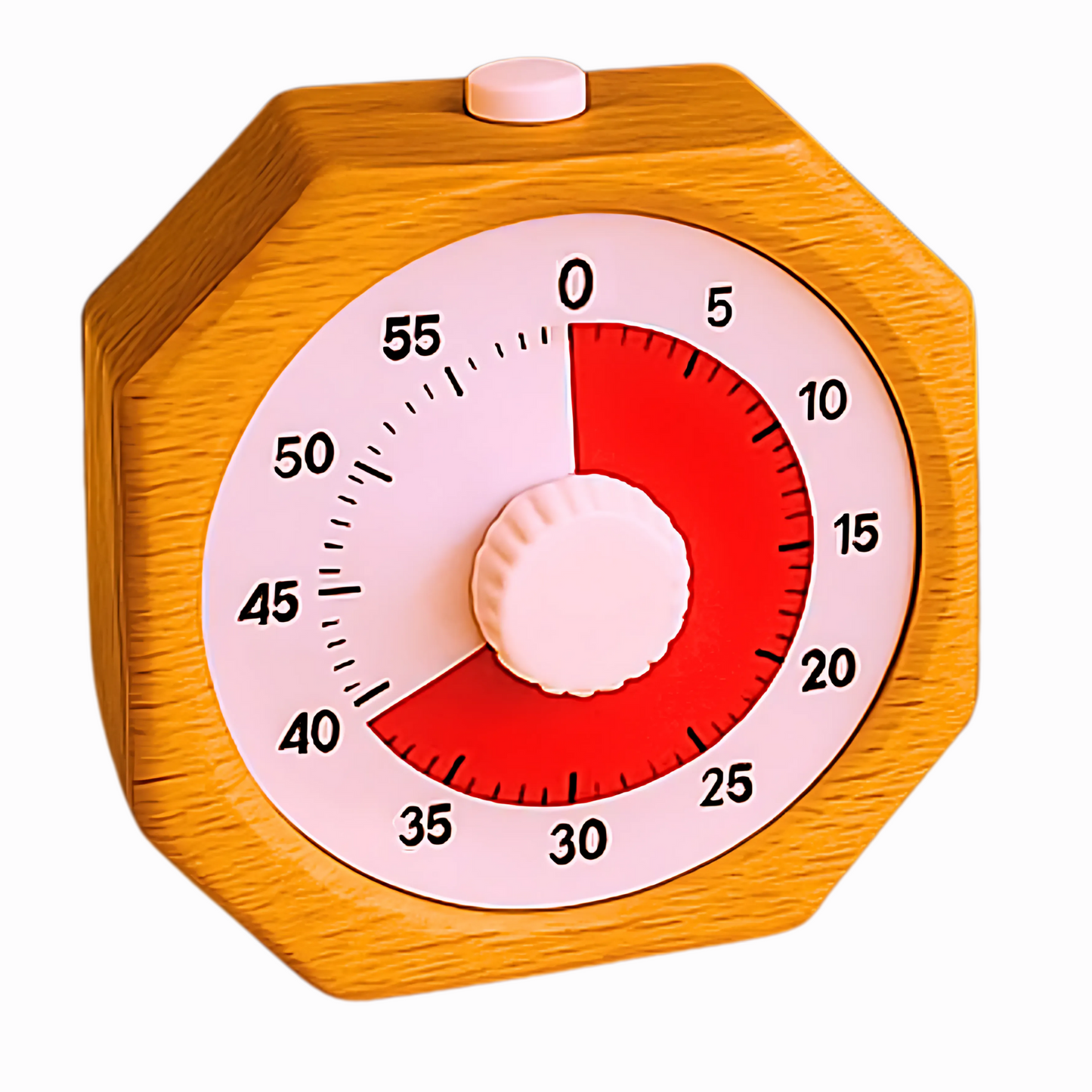 EtikaChange Minuteur Visuel Enfant Bois Écologique Rechargeable Timer Montessori Silencieux avec Lumière Douce Ajustable - Gestion du Temps TDAH, Cuisine, Devoirs, Maison - Idéal 3 Ans+